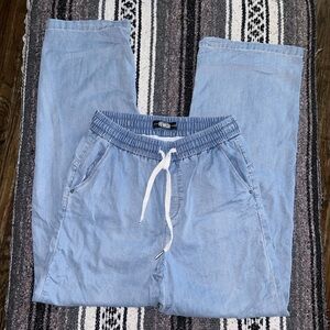 Rewash Blue Joggers with Drawstring Waistband